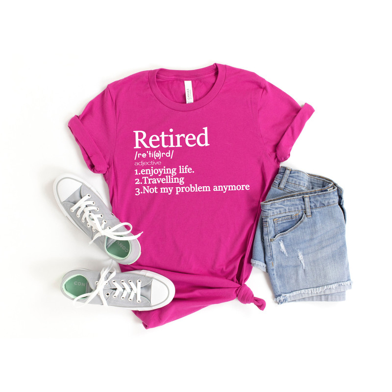 Retired Definition Shirt,retirement shirt,retired shirt,officially retired shirt,grandma shirt,grandpa shirt,Retirement Gift - 2.jpg