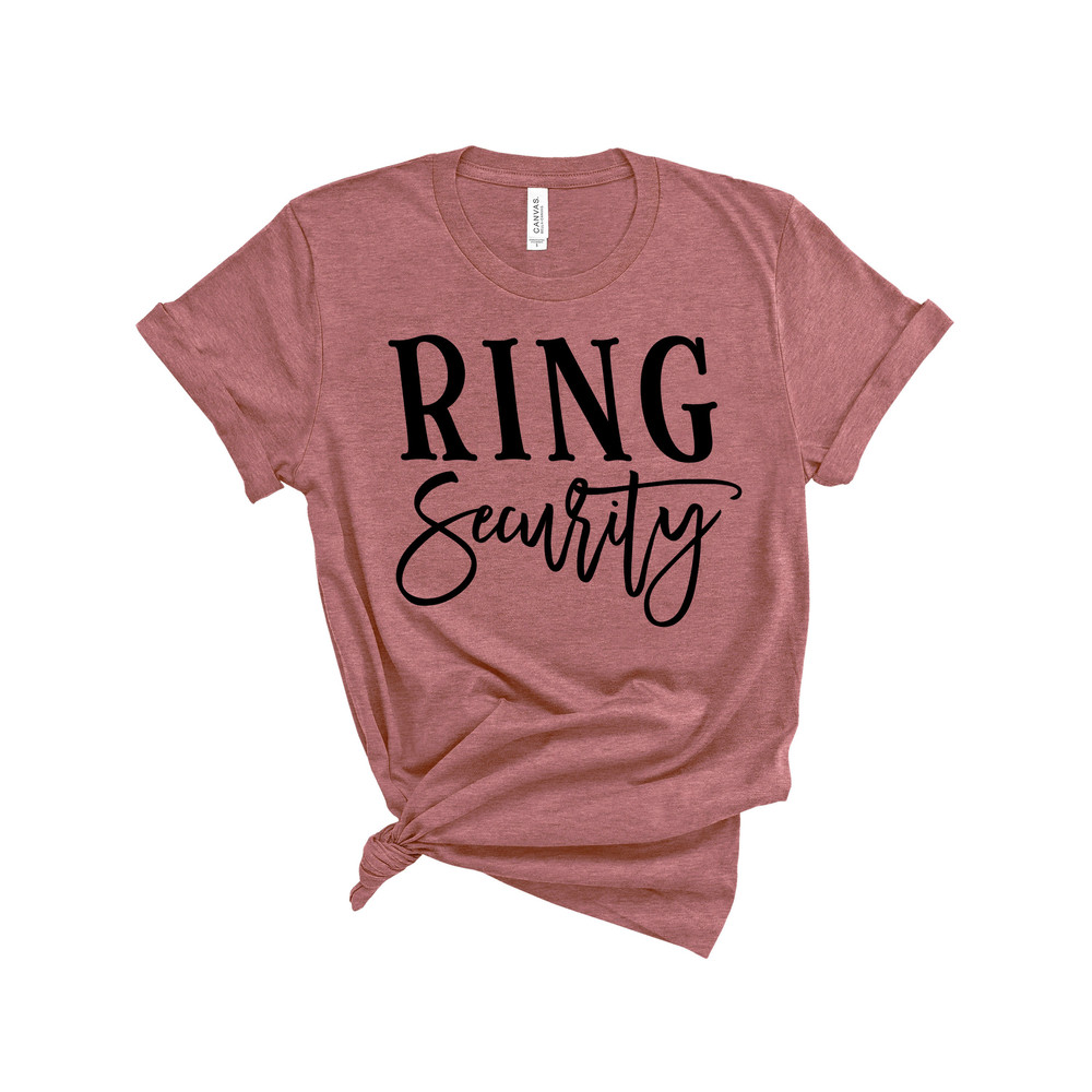 Ring Security Shirt, Funny Wedding Tshirt, Matching Wedding Party Shirt, Ring Bearer Shirt, Boys Wedding Shirt, Custom Ring Security T-Shirt - 4.jpg