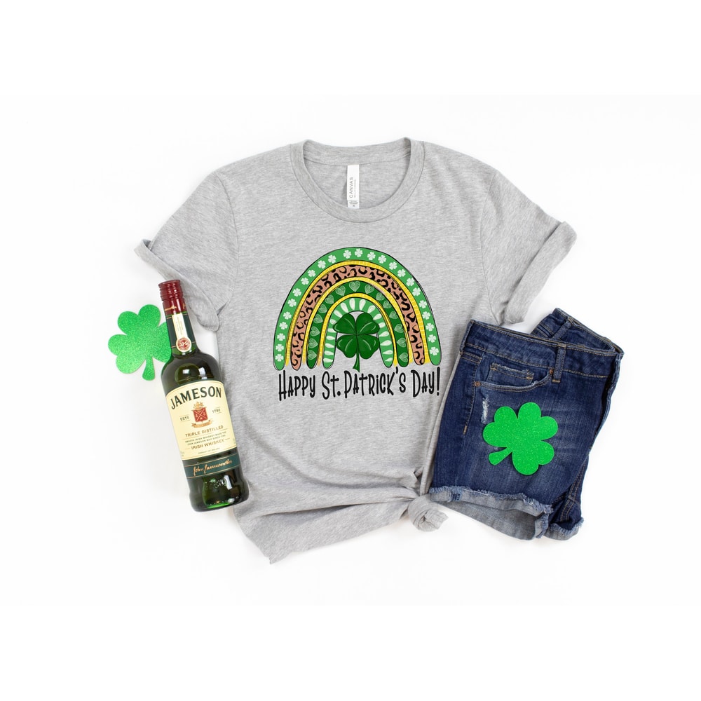 Shamrock Shirt,St Patricks Day Shirt,Lucky Shirt,Rainbow Shirt,Lucky Me Shirt,Irish Shirt,Leopard Print Shirt,Kiss Me Shirt,St Patricks Tee - 2.jpg