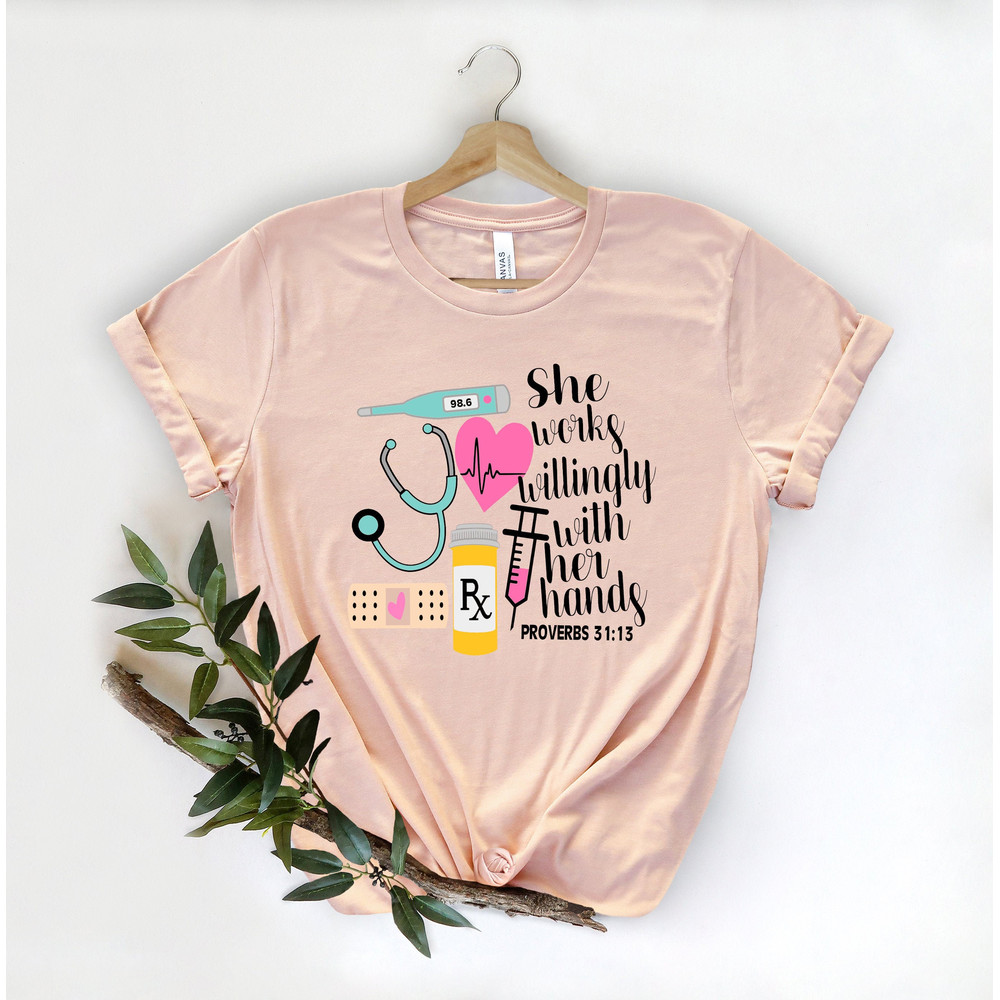 Stethoscope Shirt, Stethoscope Nurse Shirt, Nurse Practitioner Gifts, Nurse Graduation Gift, Nurse Gifts For Women, Nurse Hero Shirt - 1.jpg