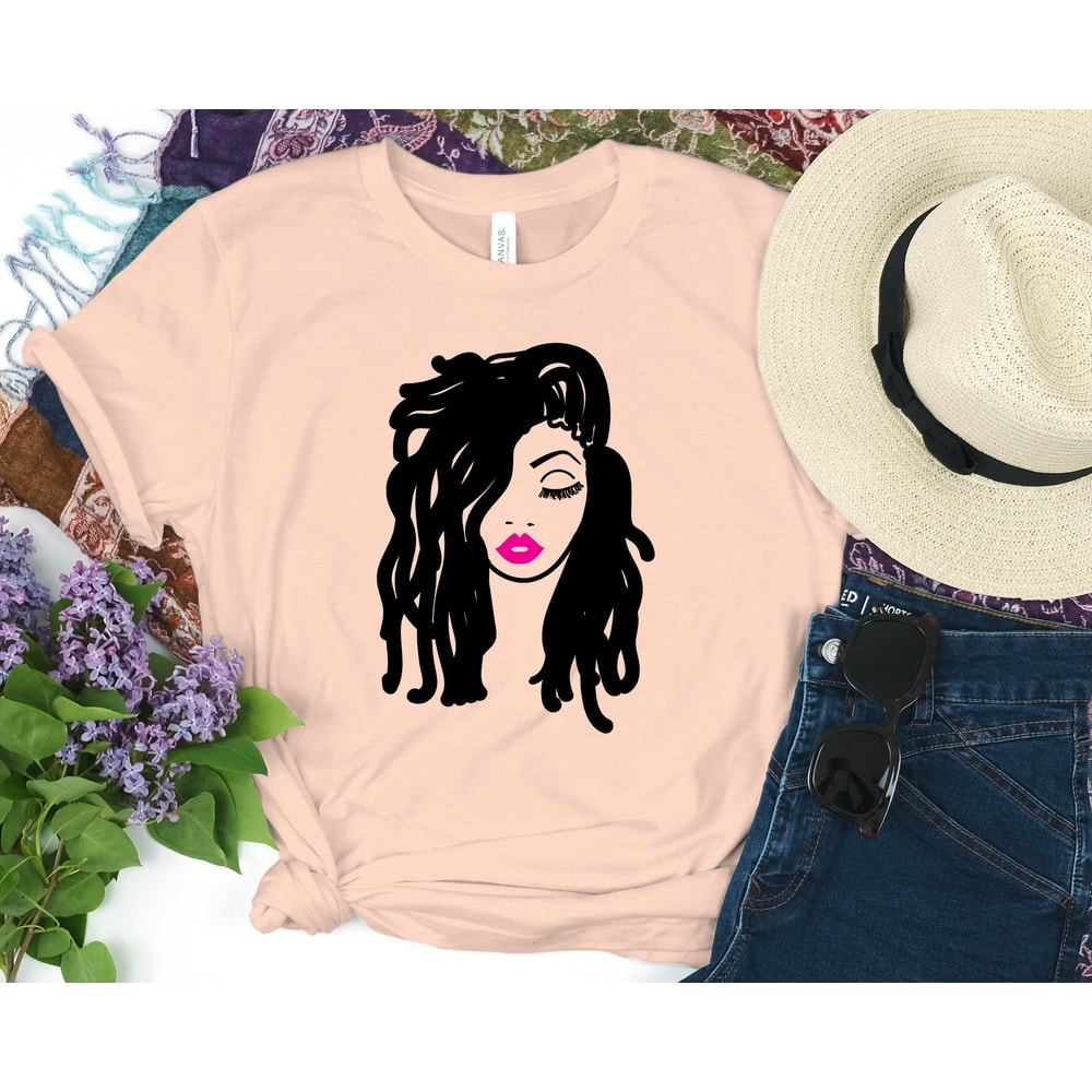 Strong Black Woman With Dreadlocks Shirt,Black History Month Shirt,African American Shirt,Black Power Shirt,Black Lives Matter Shirts - 2.jpg