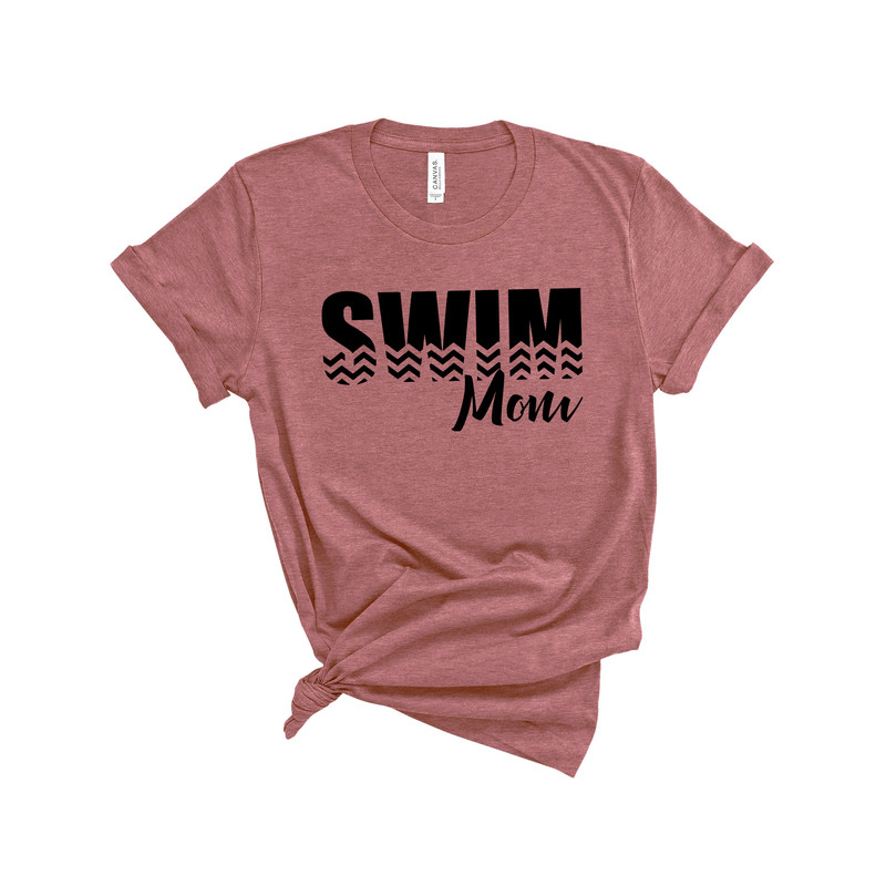 Swim Mom T-Shirt, Funny Shirts, Mom Shirts, Tshirts, Family Shirts, Fun Tees, Tshirts for Women, Mommy, Mama T-Shirts - 2.jpg
