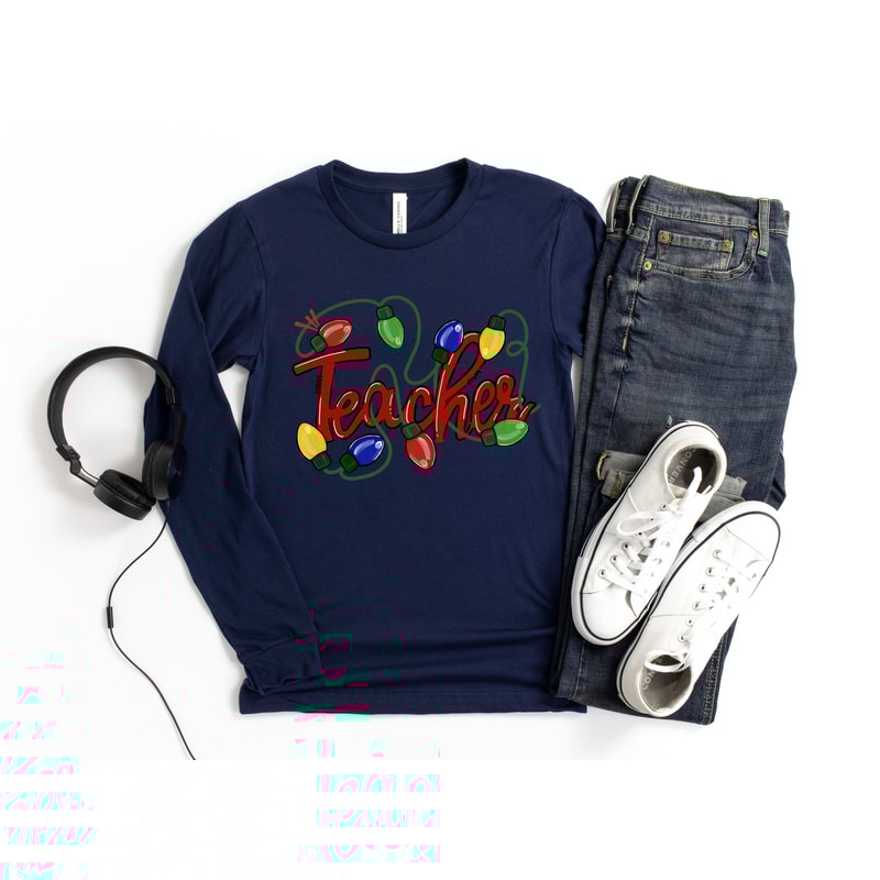 Teacher Christmas Lights Shirt,Teacher Shirt,Teacher Christmas Shirt,Buffalo Plaid Shirt,Christmas Tree Shirt,Christmas Gift For Teacher - 9.jpg