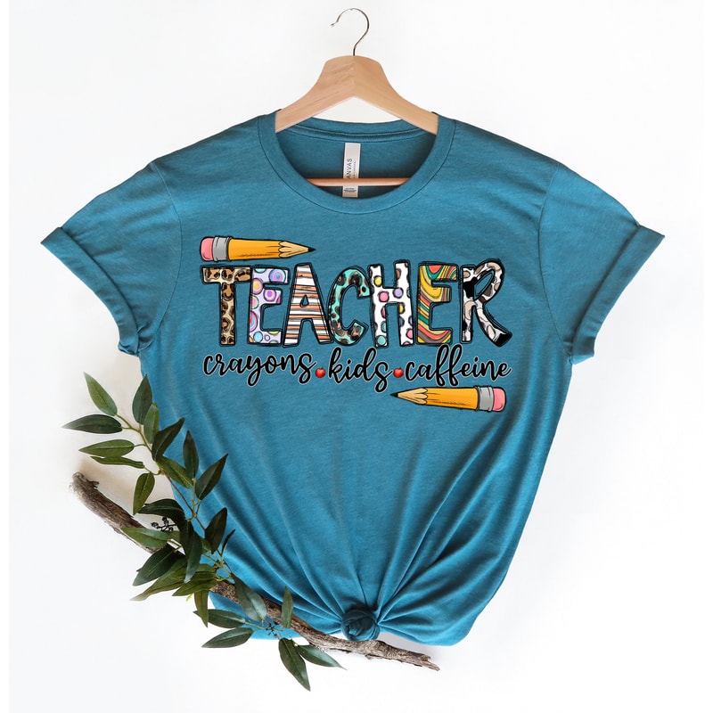 Teacher Shirts For Women,Kindergarten Teacher,Elementary Teacher Tee,Teacher Gift,Inspirational Teacher Shirt,Cute Teacher Shirts - 3.jpg