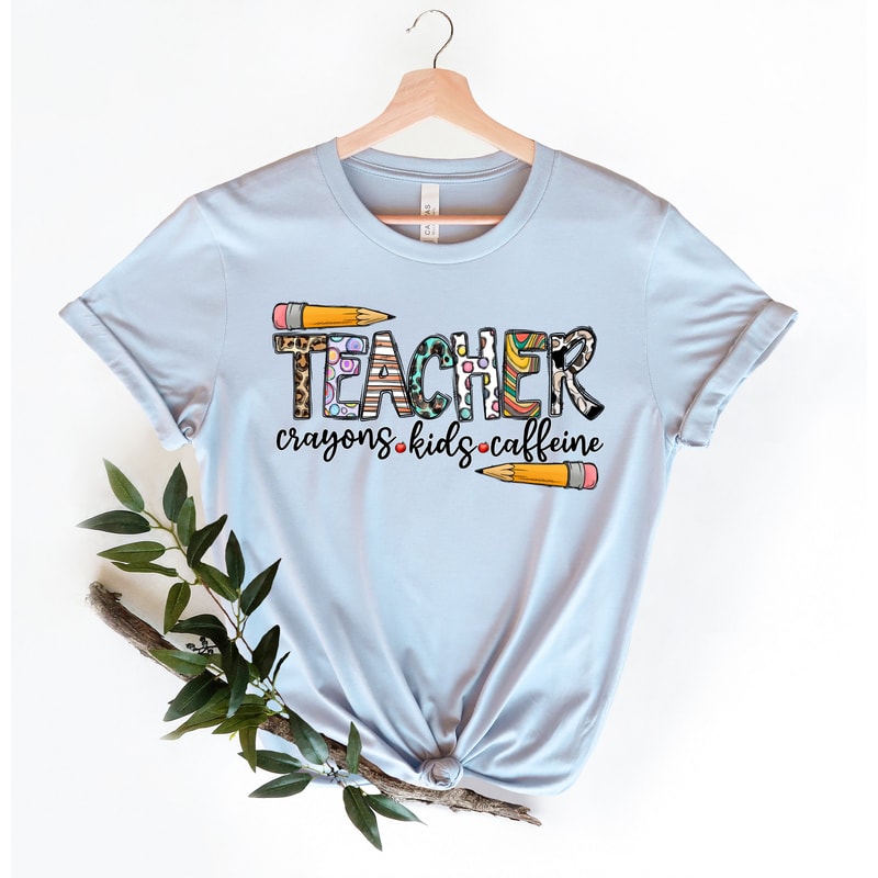 Teacher Shirts For Women,Kindergarten Teacher,Elementary Teacher Tee,Teacher Gift,Inspirational Teacher Shirt,Cute Teacher Shirts - 5.jpg