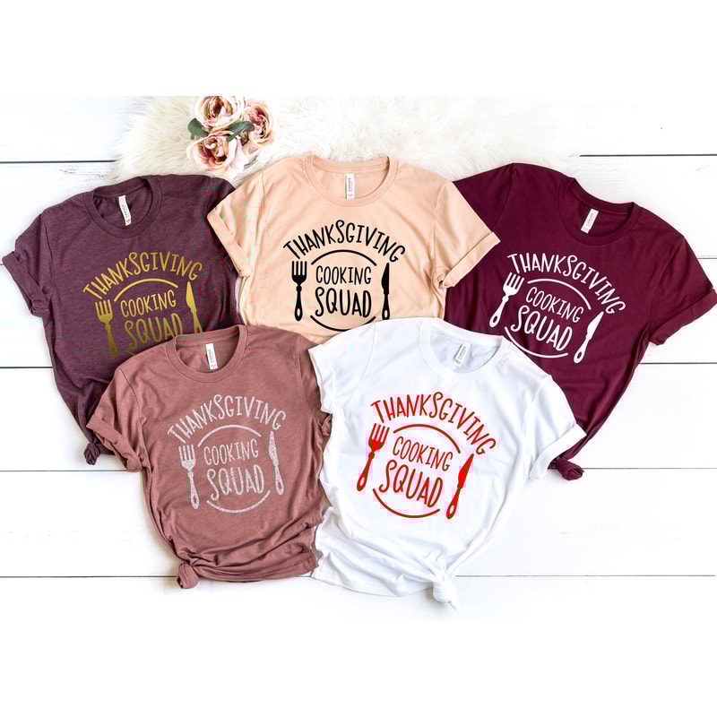Thanksgiving Cooking Squad Shirt,Thanksgiving Shirt, Cooking Squad Shirt, Turkey Day Shirt, Thanksgiving Family Shirt, Thanksgiving Matching - 1.jpg