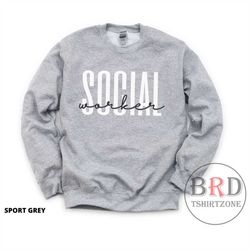 social worker gift, school social worker, social worker sweatshirt, social work gift, coworker gift, school staff gift,