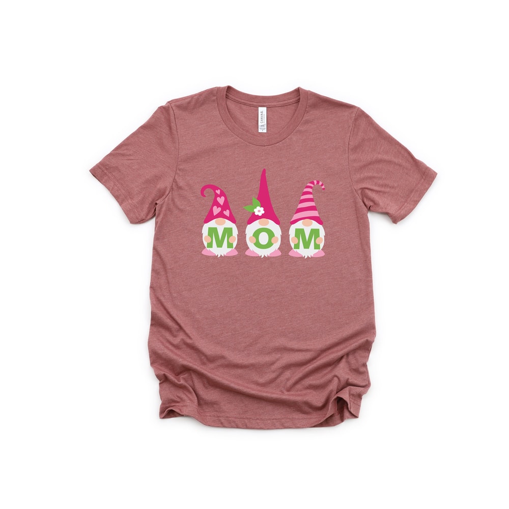 Three Gnomes Mom Tee,Mother's Day Gift Shirt,Gift for Mom,New Mom Gift,Baby Announcement,Future Mom Gift,Mom Gnomes Shirt - 3.jpg