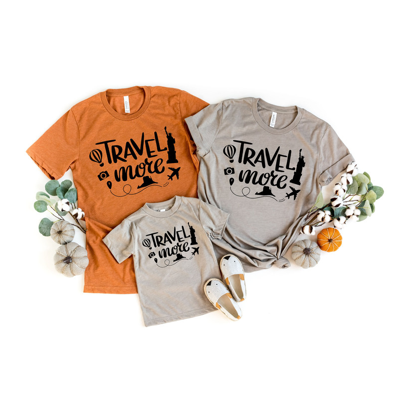 Travel More Shirt,Vacation Tee,Lets Travel the World,Travel the World Shirt,Travel Gift,Summer Vacation Shirts, Summer Shirts - 1.jpg