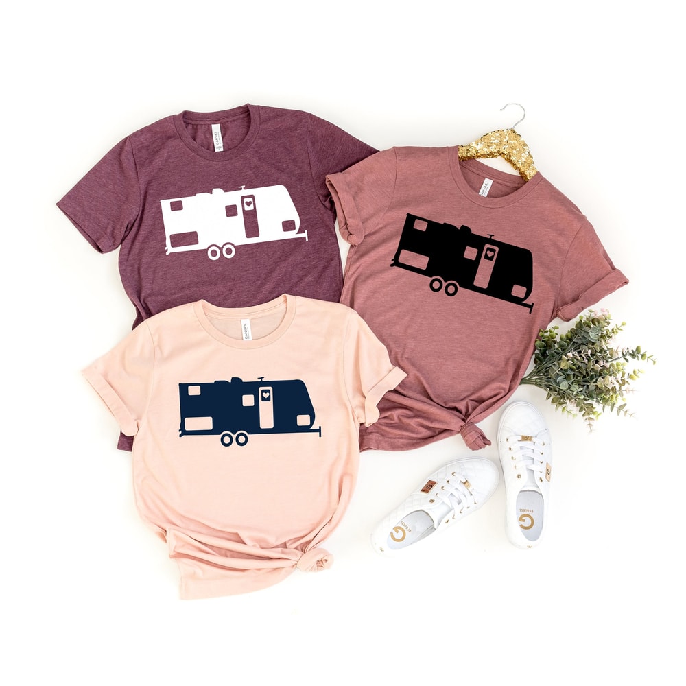 Travel Trailer Shirt,Camping Shirt,Funny Camping Shirt,Camping Gift,Camper Shirt,Camp Squad T shirt,Matching Friends Camping Shirt,Road Trip - 1.jpg
