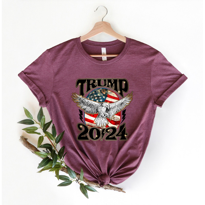 Trump Flag Shirt, 2024 Trump Shirt, Republican T Shirt, Voting Shirt, MAGA Ladies Shirt, MAGA 2024, Trump Election Tee, MAGA Men's Shirts - 3.jpg