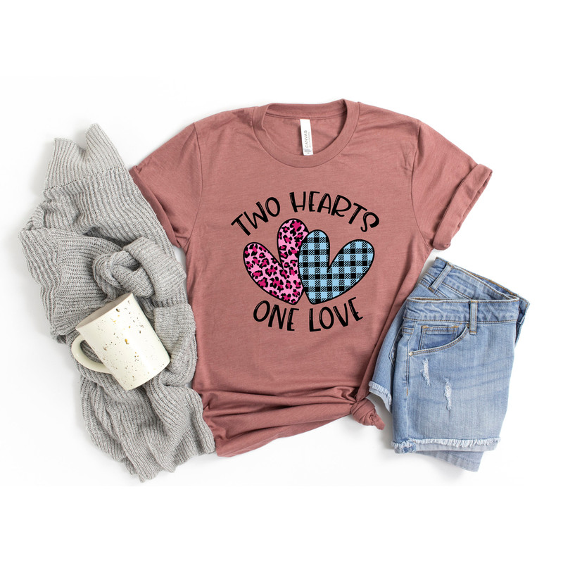 Two hearts one Love Shirt,Buffalo Plaid Valentines Day Shirts For Woman,Heart Shirt,Cute Valentine Shirt,Valentines Day Gift,Valentines - 2.jpg