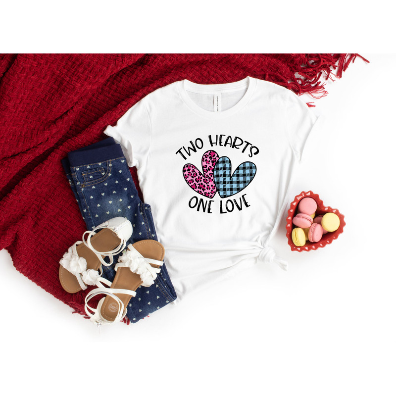 Two hearts one Love Shirt,Buffalo Plaid Valentines Day Shirts For Woman,Heart Shirt,Cute Valentine Shirt,Valentines Day Gift,Valentines - 3.jpg