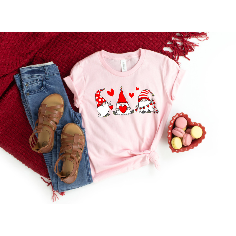 Valentine Gnomes Hearts Shirt,Valentines Day Shirt For Woman,Heart Shirt,Cute Valentine Shirt,Scandinavian Gnome Shirt,Valentines Day - 1.jpg