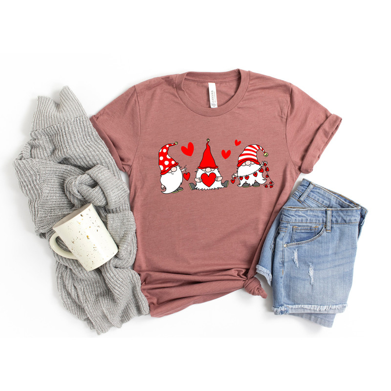 Valentine Gnomes Hearts Shirt,Valentines Day Shirt For Woman,Heart Shirt,Cute Valentine Shirt,Scandinavian Gnome Shirt,Valentines Day - 3.jpg