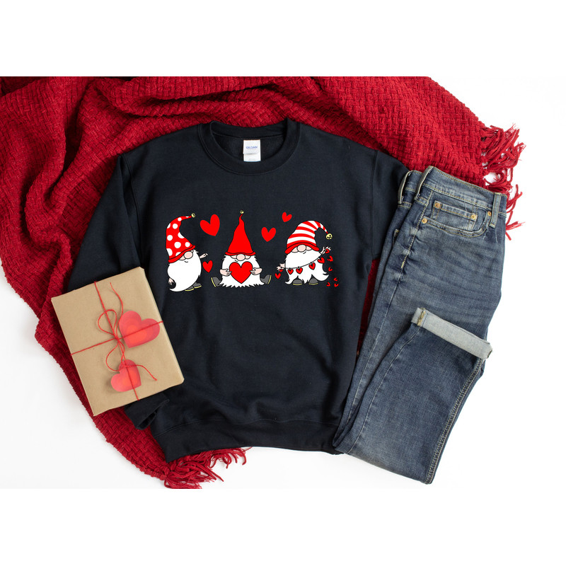 Valentine Gnomes Hearts Shirt,Valentines Day Shirt For Woman,Heart Shirt,Cute Valentine Shirt,Scandinavian Gnome Shirt,Valentines Day - 4.jpg