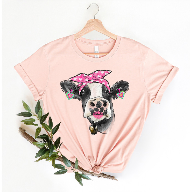 Valentines Day Cow Shirt,Valentines Day Shirts For Woman,Heart Shirt,Cute Valentine Shirt,Valentines Day Gift,Valentines Gift - 4.jpg