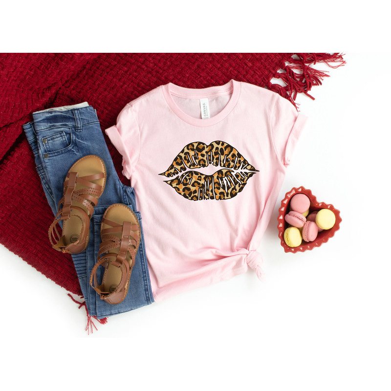 Valentines Day Shirt,Leopard heart Shirt,Valentines Day Shirts For Women,Lips Kiss Tee, Cute Valentine Shirt, Cute valentine tee,Love Shirt - 2.jpg