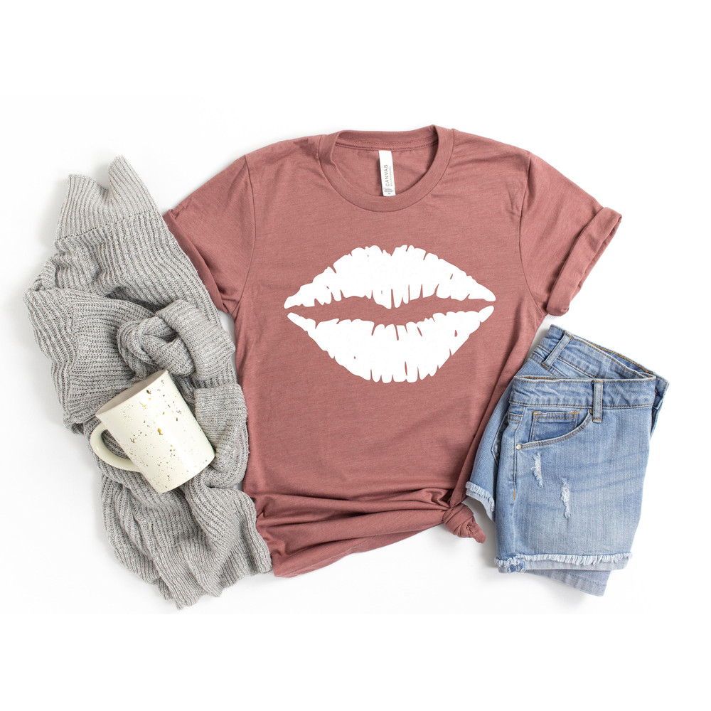 Valentines Day Shirt,Lips Shirt,Valentines Day Shirts For Women,Lips Kiss Tee, Cute Valentine Shirt, Cute valentine tee,Love Shirt - 2.jpg