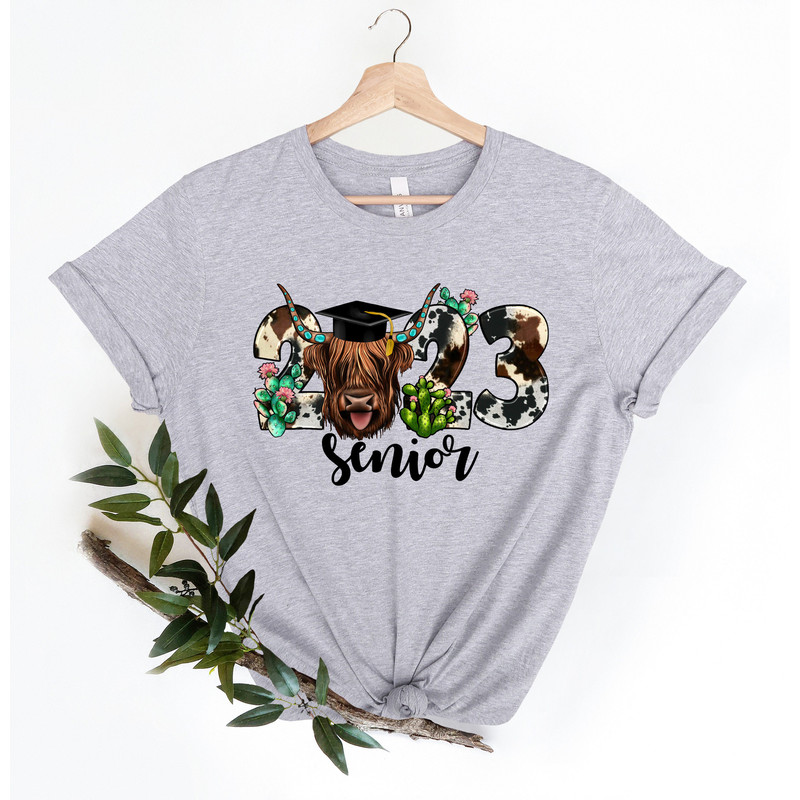 Western Senior Shirt, Western Cow Senior Shirt, Graduation Shirt, Graduation Class Shirt, Senior Mom Shirt, Senior Mom 2023 - 3.jpg