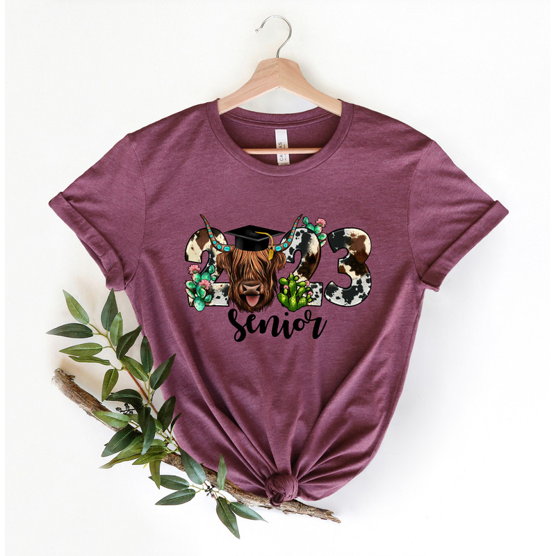 Western Senior Shirt, Western Cow Senior Shirt, Graduation Shirt, Graduation Class Shirt, Senior Mom Shirt, Senior Mom 2023 - 5.jpg
