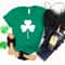 Womens st pattys shirt, glitter shamrock tee, st patricks day shirt, womens st paddys, cute st pattys shirt, st pattys women - 2.jpg