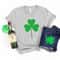 Womens st pattys shirt, glitter shamrock tee, st patricks day shirt, womens st paddys, cute st pattys shirt, st pattys women - 3.jpg