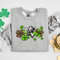 Womens st pattys shirt, leopard shamrock tee, st patricks day shirt, womens st paddys, cute st pattys shirt, st pattys women - 1.jpg