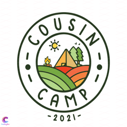 cousin camp svg, camping svg, cousin camp 2021, camping lover svg, cousin camper