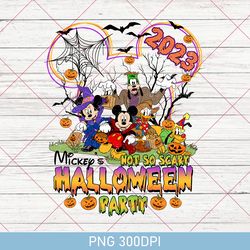 Vintage Walt Disney World Halloween PNG, Disney Halloween Vintage PNG, Disney Skeleton PNG, Mickey And Friends Halloween