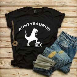 auntysaurus rex tshirt, aunt t-shirt, family tees, auntie shirts