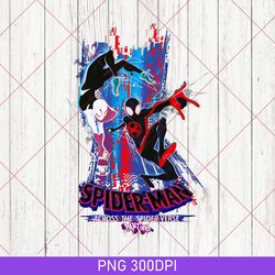marvel spider-man across the spider-verse png, spiderman 20999 png, miles morales png, superhero comic png, marvel movie