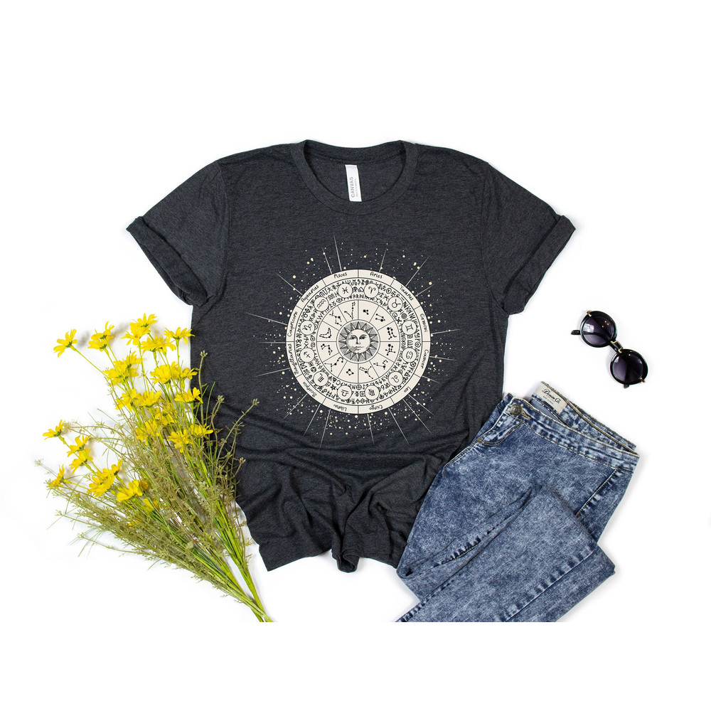 Astrology Shirt, Zodiac Shirt, Horoscope Gift, Birthday Gifts, Zodiac Signs Shirt, Astrology Gift, Horoscope Constellations Shirt - 1.jpg