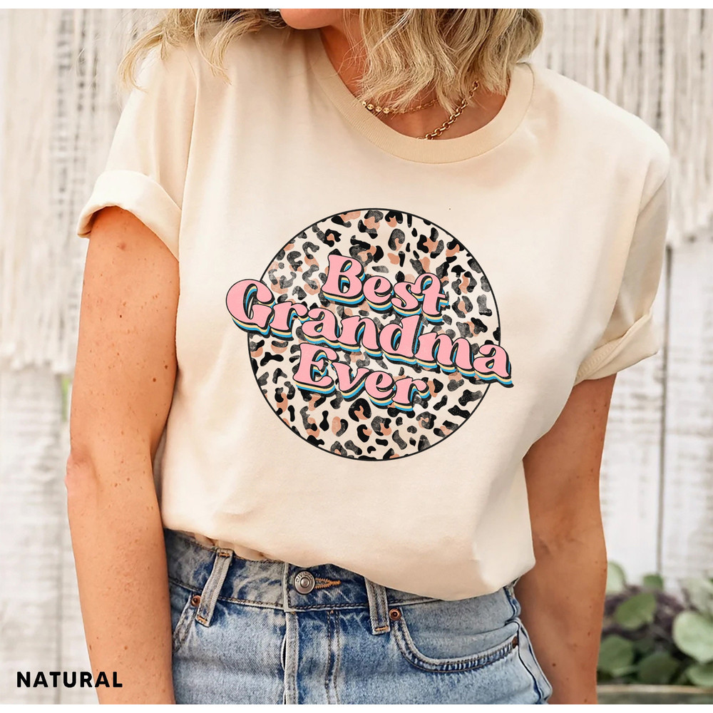 Best Grandma Ever Shirt, Grandma Shirt, Grandma T-shirt, Grandma Gift, Cute Grandma Shirt, Pregnancy Announcement, Grandmother Gift - 5.jpg