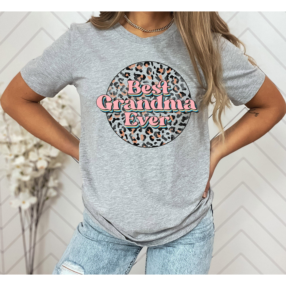 Best Grandma Ever Shirt, Grandma Shirt, Grandma T-shirt, Grandma Gift, Cute Grandma Shirt, Pregnancy Announcement, Grandmother Gift - 7.jpg