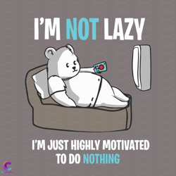 lazy bear svg, trending svg, lazy day svg, bear panda svg, do nothing svg, highl