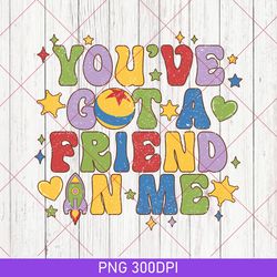you've got a friend in me toy story png, toy story land png, jessie and bullseye png, disneyland png, disney png 300dpi