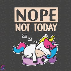 lazy unicorn svg, trending svg, lazy day svg, funny unicorn svg, nope svg, not t