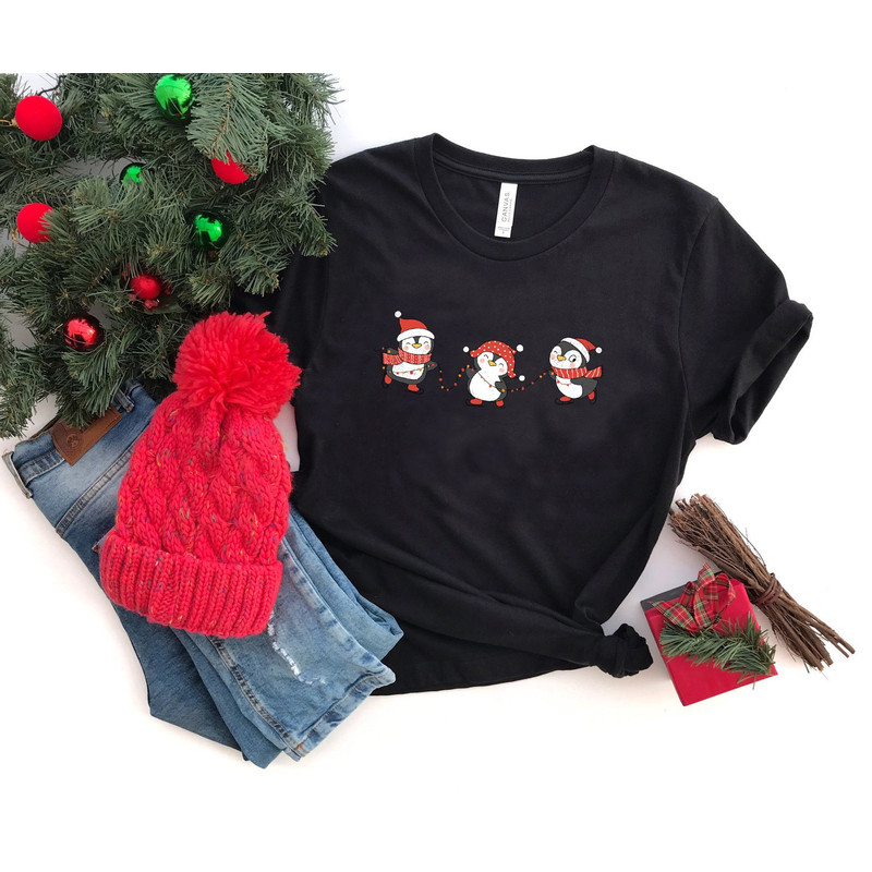 Christmas Penguin Shirt, Christmas Gift, Penguin Holiday Shirt, Christmas Family Shirt, Animal Shirt, Penguin Lover Shirt, Youth Shirt - 8.jpg