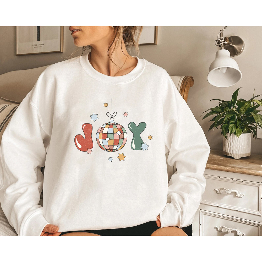 Christmas Sweatshirt, Holiday Sweatshirt, Joy Sweatshirt, Christmas Shirt, Winter Sweatshirt, Womens Shirt, Joy Shirt, Unisex Fit - 3.jpg