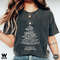 Christmas Tree Shirt, Rockin Around the Christmas Tree T shirt, Unisex Adult Holiday Shirt, Minimal Merry Xmas Crew - 1.jpg
