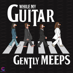 while my guitar gently meeps svg, trending svg, guitar svg,