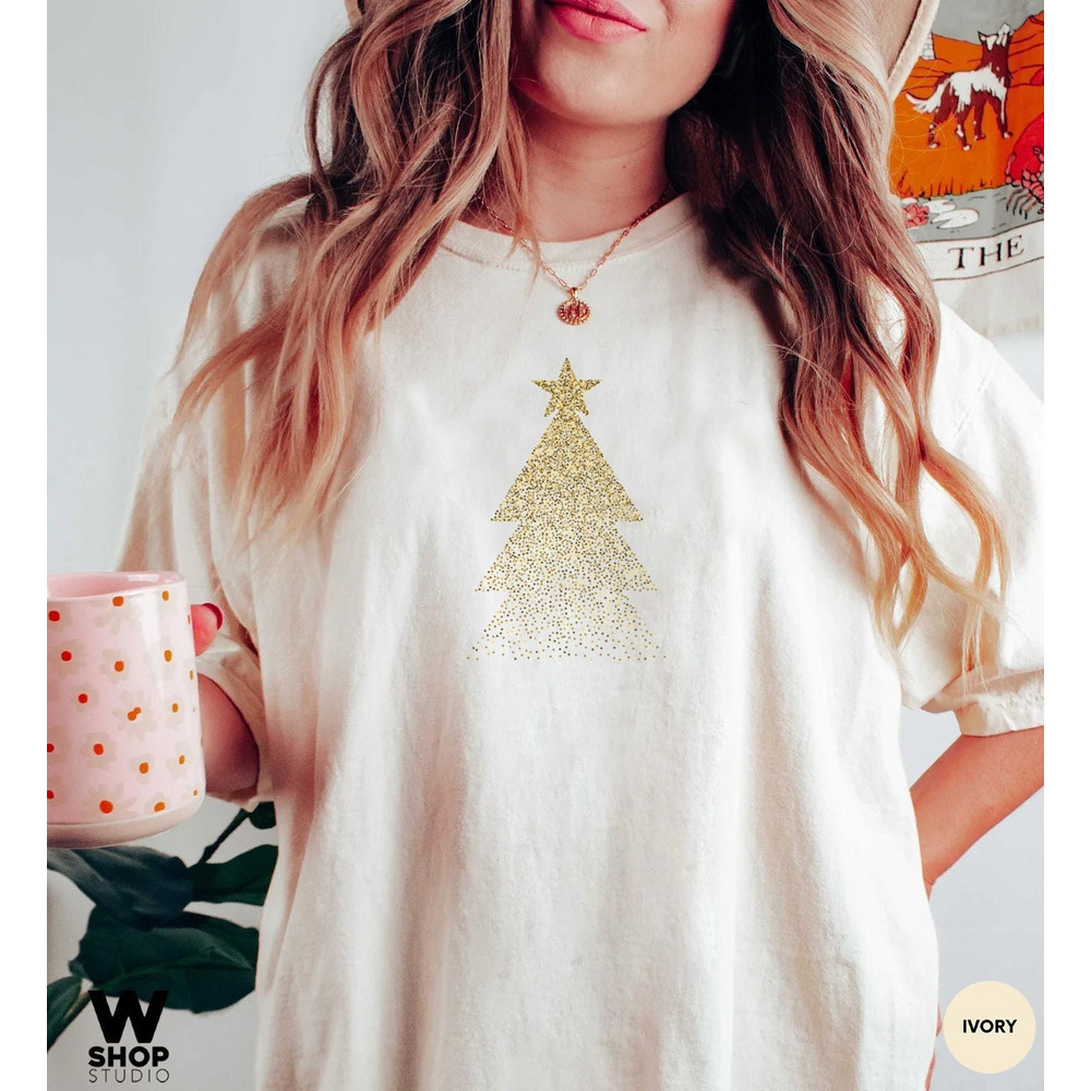 Christmas Trees Shirt, Christmas Shirts for Women, Christmas Tee, Holiday Christmas T Shirt, Shirts For Christmas, Cute Christmas - 1.jpg