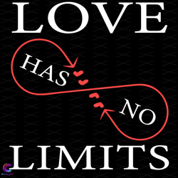 love has no limits svg, trending svg, love svg, heart svg, a