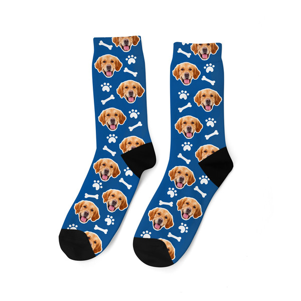 Custom Dog Socks, Personalized Pet Photo Socks Customized Cute Dog Cat Face, Dog Lover Picture Gift Funny Dog Socks Dog Mom Gift Pet Socks - 2.jpg