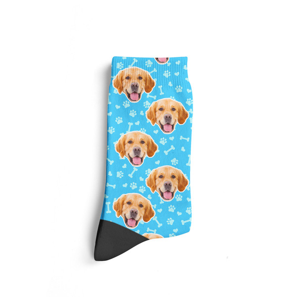 Custom Dog Socks, Personalized Pet Photo Socks, Customized Cute Dog Face Socks, Dog Lover Gift, Funny Dog Socks, Dog Mom Gift, Pet Socks - 2.jpg