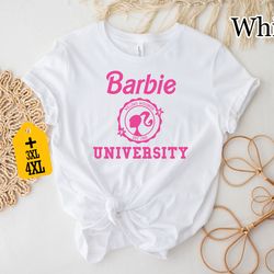 barbie university willows wisconsin est 1959 shirt, barbie girl shirt, gift for barbie lover, shirt for women