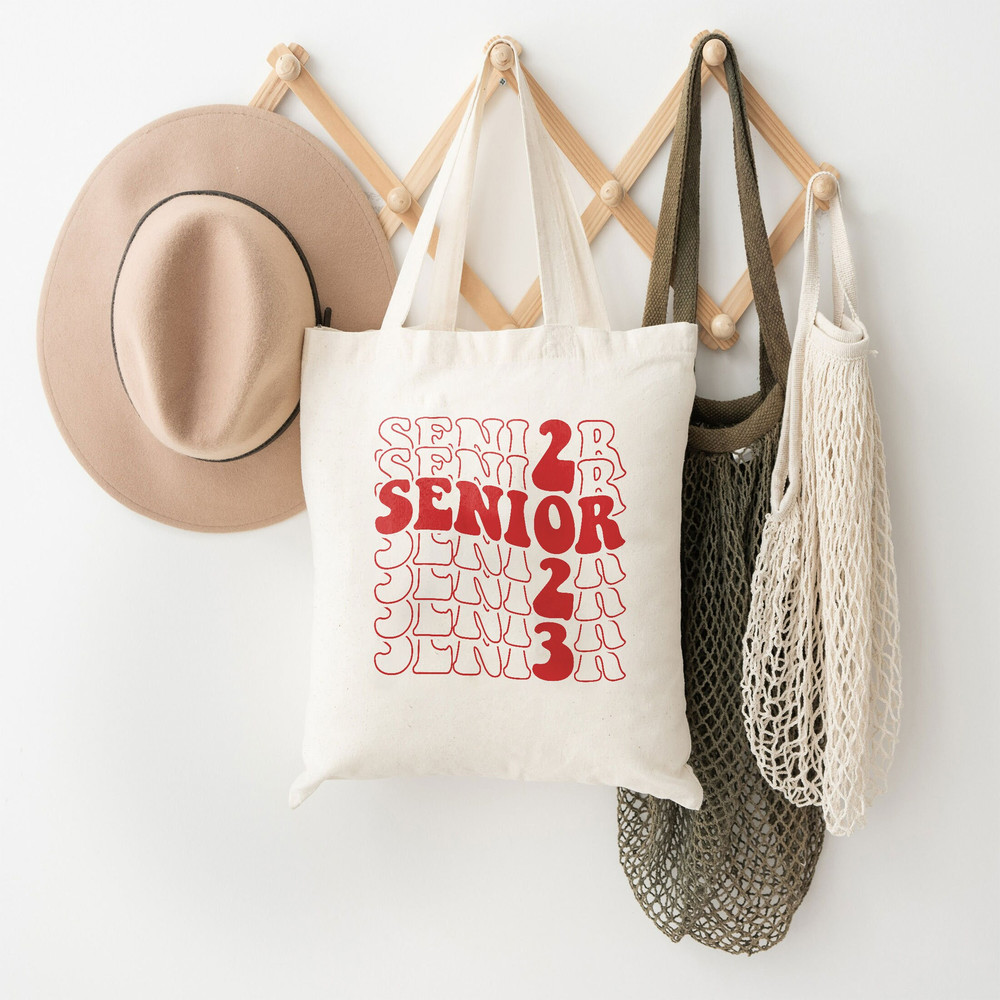 CLASS OF 2023 Tote Bag, Senior 2023 Tote Bag, Graduation Gift, Canvas Tote,Gift For Girl, Aesthetic Tote Bag, Quote On Bag, Words on Bag - 3.jpg