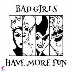 bad girls have more fun svg, trending svg, bad girls svg, di