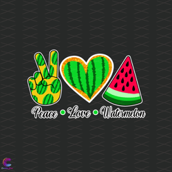 peace love watermelon svg, trending svg, watermelon svg, pea